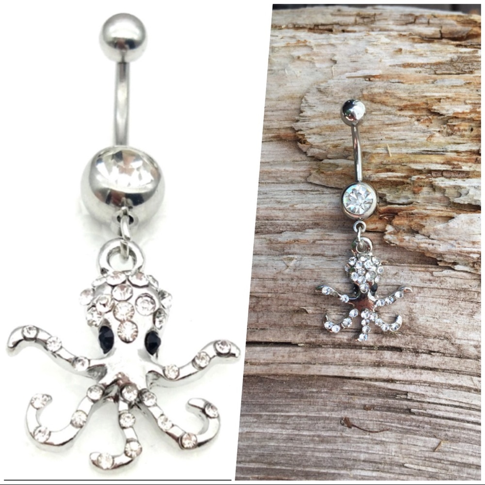 Octopus Belly Button Navel Ring‎